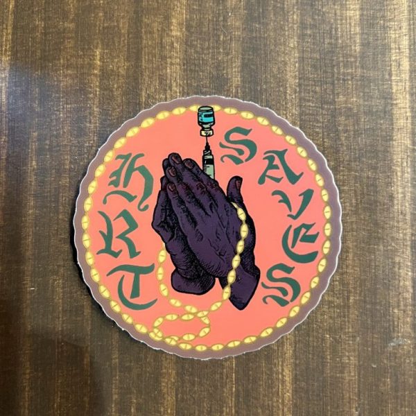 HRT Saves Stickers (Purple)