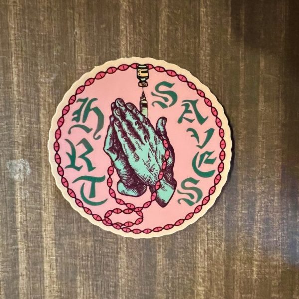 HRT Saves Stickers (Teal)