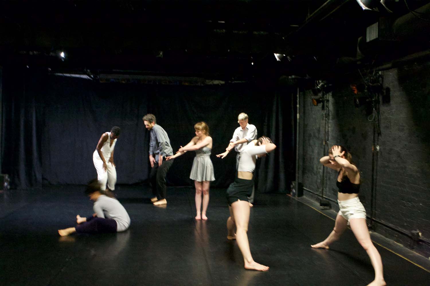 IMG_2492 Gillian Maurer and ACDT dancers. Choreography by Daniel Alpuche as part of 'nine'.